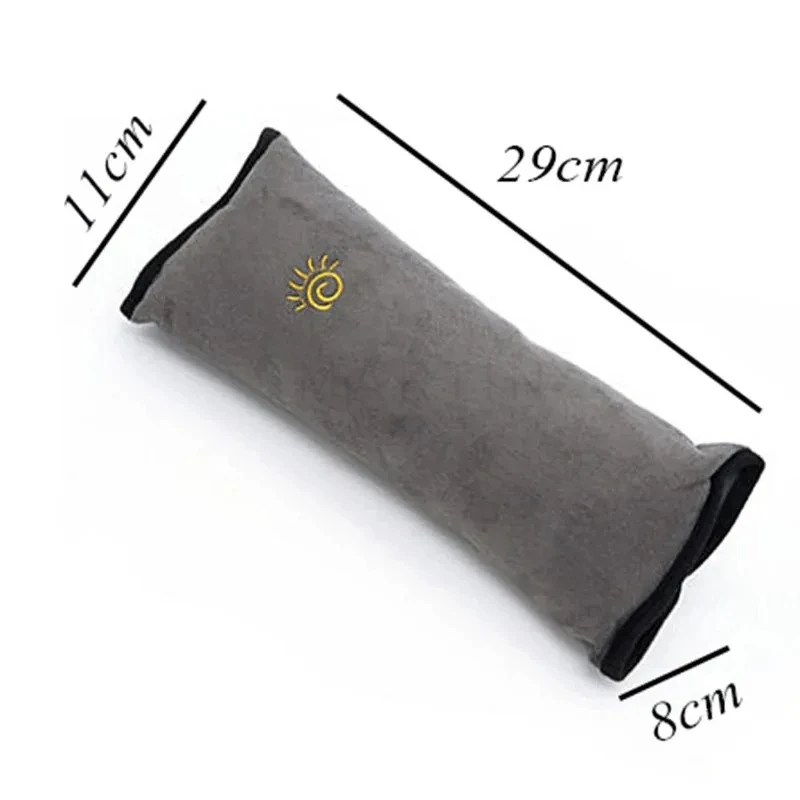 Baby Car Pillow - Kids Car Seat Pillow With Seat Belt Shoulder Pad Cushion