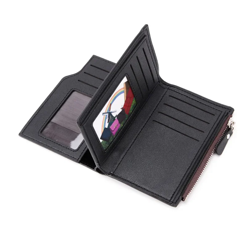 Luxury Designer Men Wallets Trend PU Leather Magic Wallet Men's