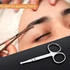 Stainless Steel Eyebrow Scissors Facial Hair Small Grooming Scissors - Eyebrow, Nose Hair & Beard Trimming Scissors For Men And 5