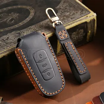 Custodia per chiave a distanza per auto in pelle Shell Fob per Geely Atlas Boyue NL3 EX7 Emgrand X7 EmgrandX7 SUV GT GC9 Borui Protector Holder