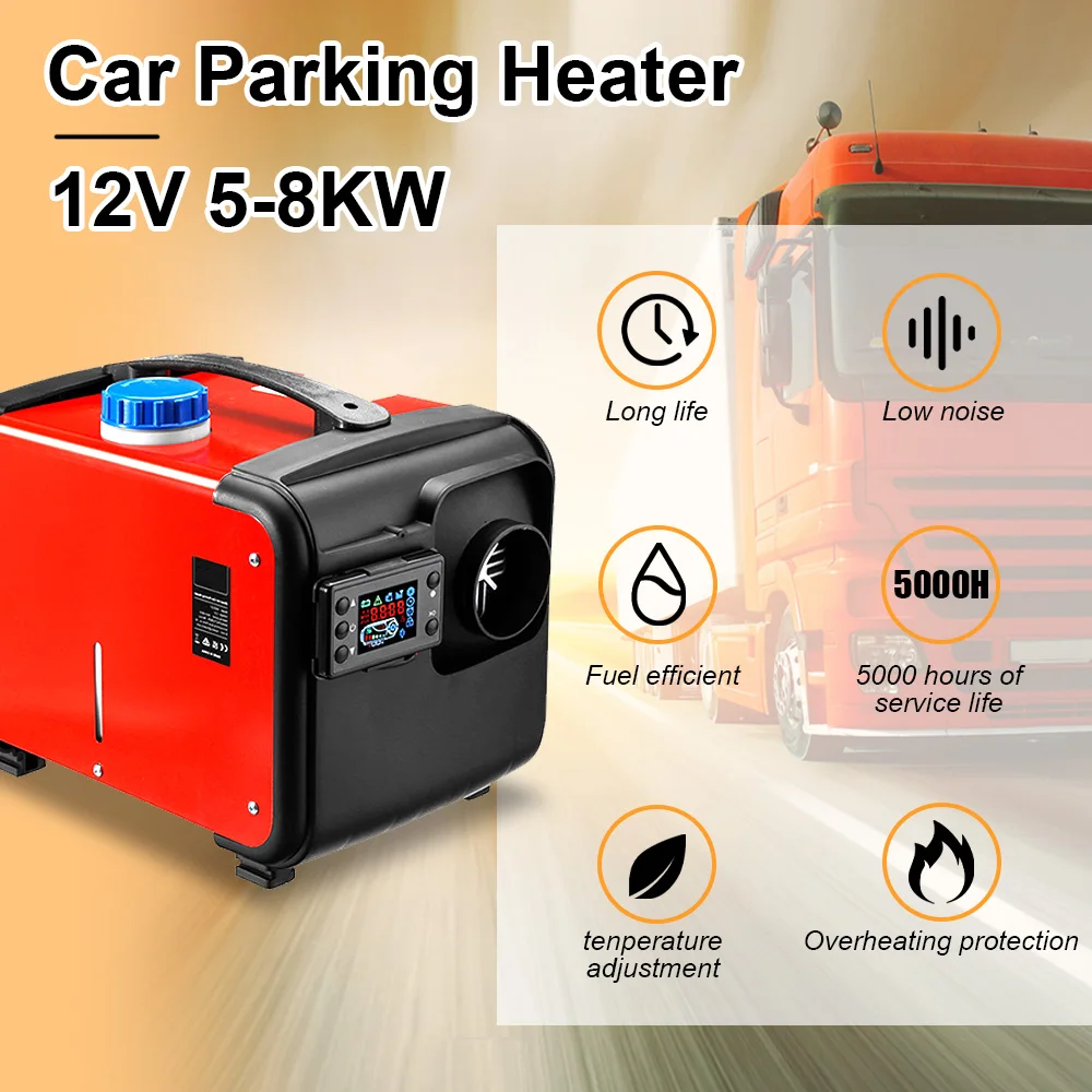 12V 8KW Auto Parkplatz Heizung Fernbedienung Luft Heizung Für Fabrik  Heizlüfter 12v Stationäre Heizung Wohnmobil Camping auto Heizung -  AliExpress