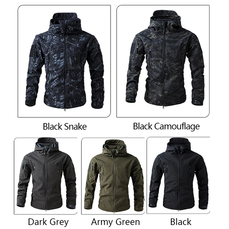 Lurker Shark Skin Soft Shell Tactical Jacket - @Chris.Hikes.USA Equipment 4