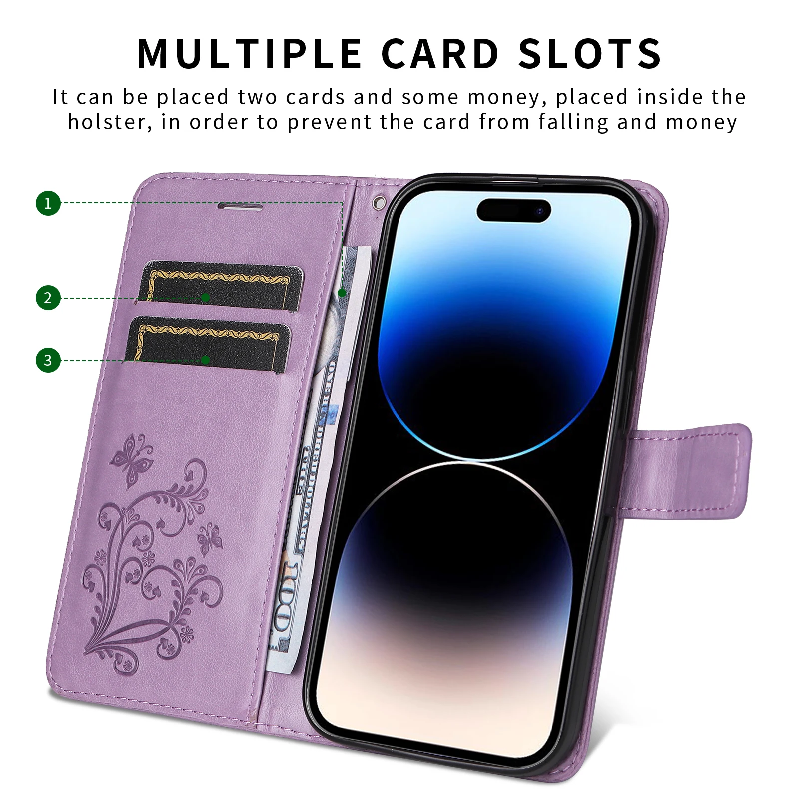 Premium Wallet Leather Case for Samsung Galaxy Smartphones