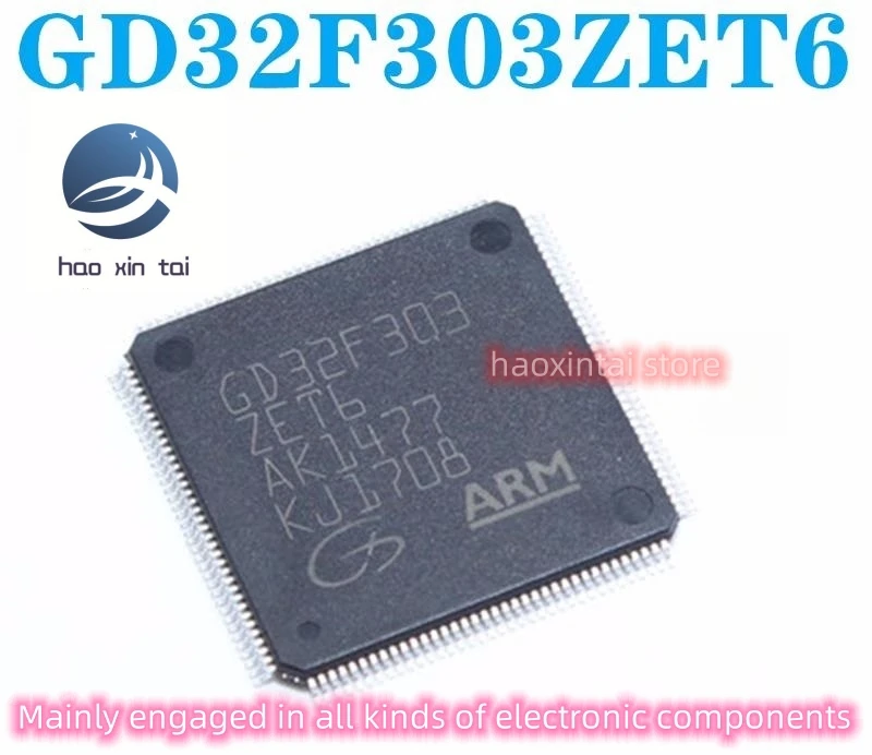 

10pcs GD32F303ZET6 LQFP-144 32-разрядный микроконтроллер вместо STM32F303ZET6