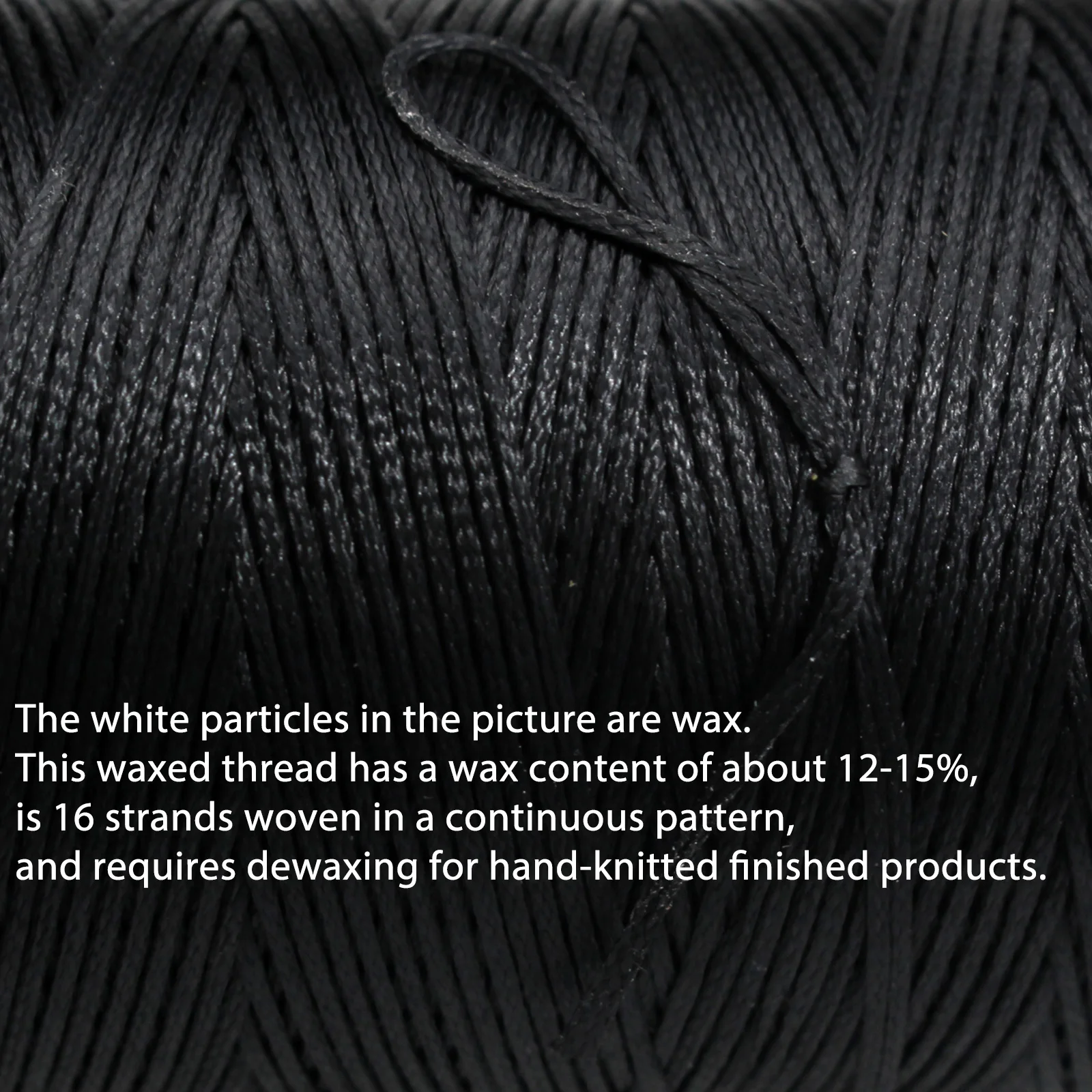 Premium Leather Waxed Thread for Crafting, Bookbinding, and Jewelry Making