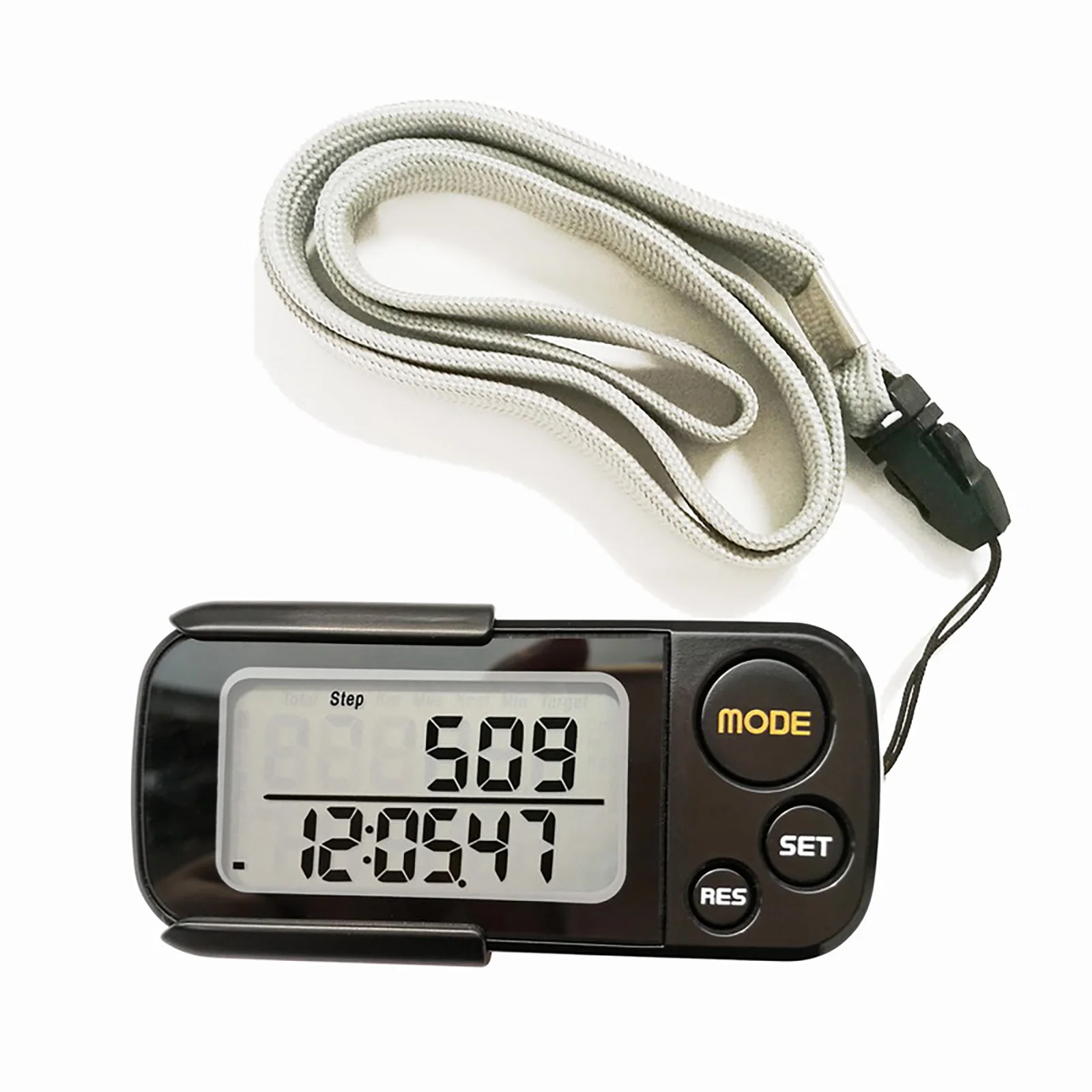 

Walker Metering With A Clip And Lane Rope Large -character Display For Measure Steps Counts Outdoor Fitness Equipment