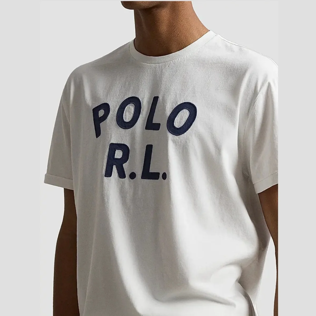 Polo Classic-Fit Logo Baumwoll-T-Shirt mit Grafikdruck, Hochwertiger Luxus-Unisex-Stil für Männer und Frauen