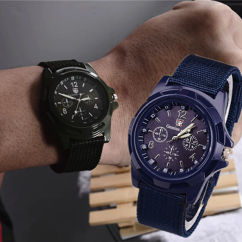 Naviforce Orologio sportivo da uomo cinturino in nylon