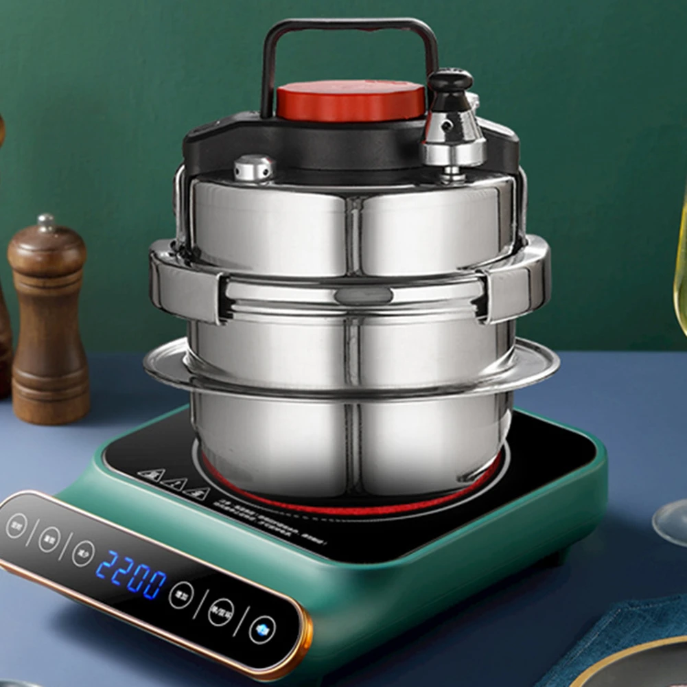 1.4L Outdoor Camping Pressure Cooker Portable Micro Pressure Cooker