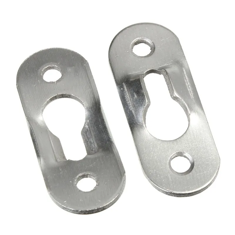44mm x 16mm 20Pcs Picture Hangers Metal Keyhole Hanger Fasteners For Picture Photo Frame Furnniture Cabinet