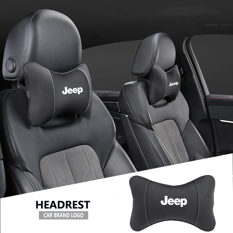 JNNJ Almohadas Reposacabezas Coche, Almohada Cervical Para Aliviar El Dolor De Cuello De Coche, Cojin Cervical Coches Para Condu, Almohada Para El Asiento Coche Con Correa Ajustable(Azul