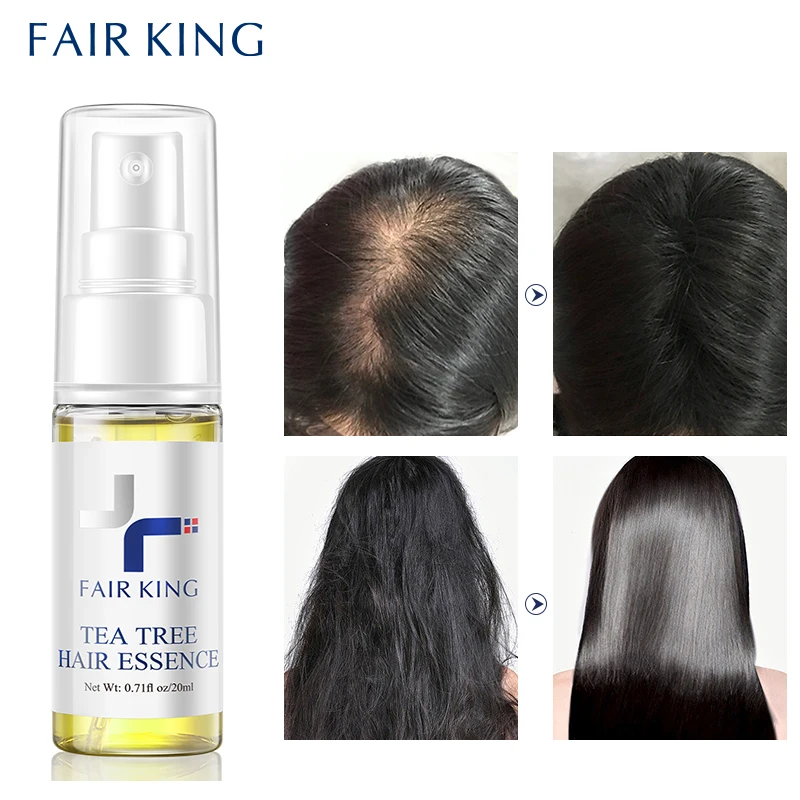 Tea Tree Nourishing Hair Serum Fast Hair Growth Products Anti Loss Scalp Dry Damaged Treatment Oil