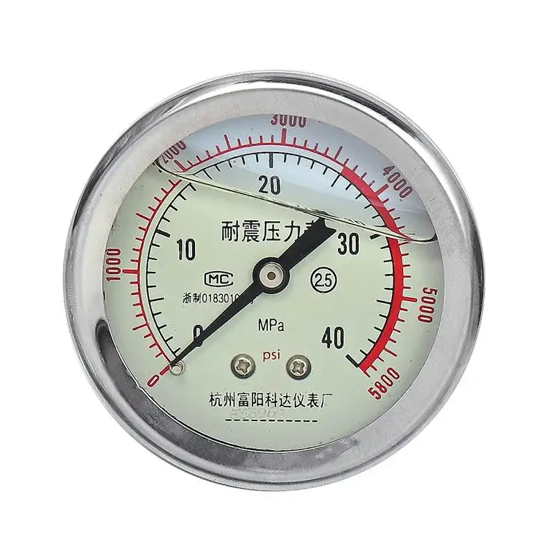 Manómetros de 0-400Bar, Kit de prueba de 6000Psi, conjunto de