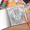 1pc Art Coloring Book 24Page Animal World pattern For Adults Teens Stress Kill Time Graffiti Painting Drawing Art Book 6
