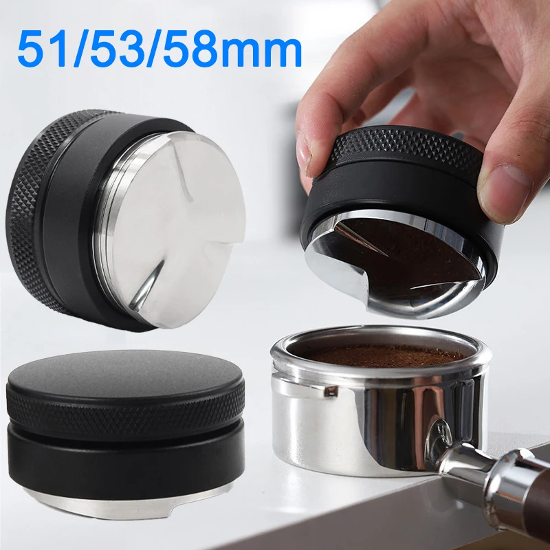 Premium Coffee Tamper & Distributor Tool - Perfect for Coffee Shops and Kitchens