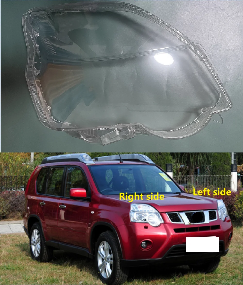 Headlamp Lens For Nissan X Trail 2011 2012 2013 Plastic Cover