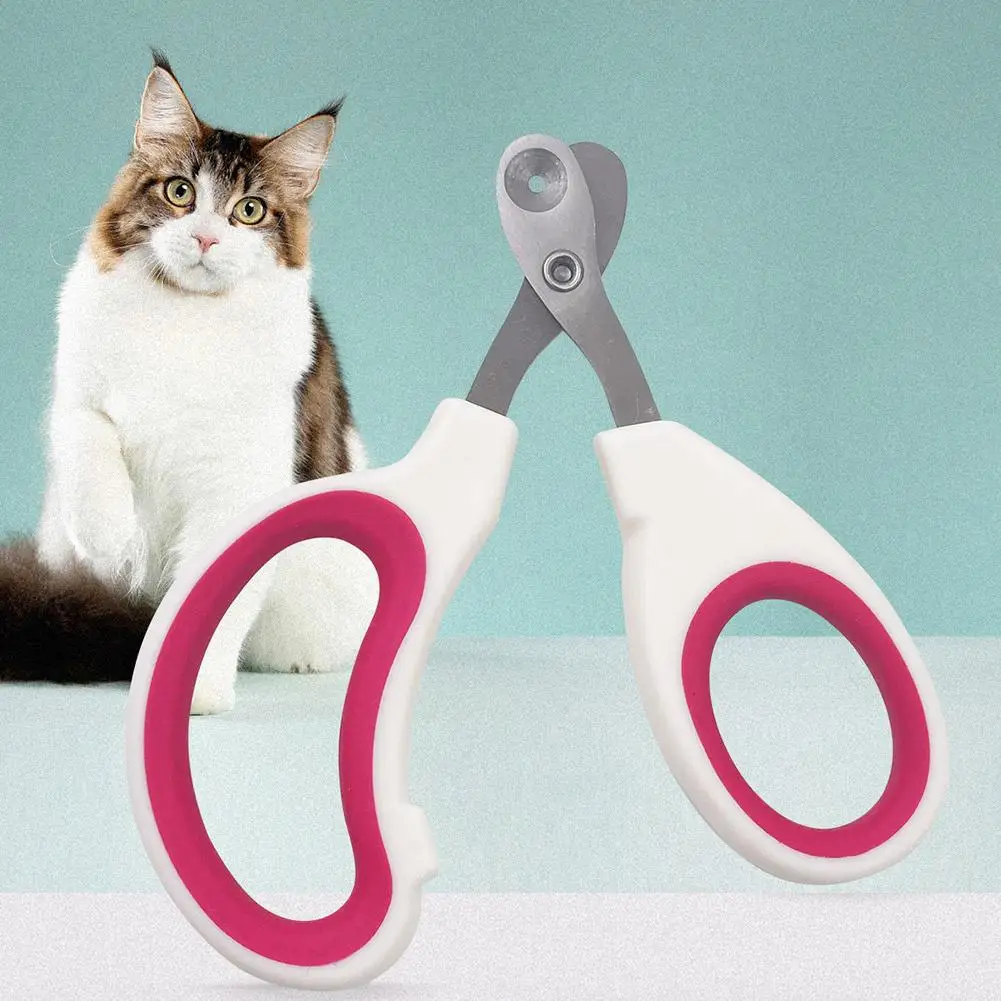 

1PCS Professional Cat Nail Clippers For Small Cat Dog Stainless Steel Puppy Claws Cutter Pet Nail Grooming Clippers Trimmer U0X5