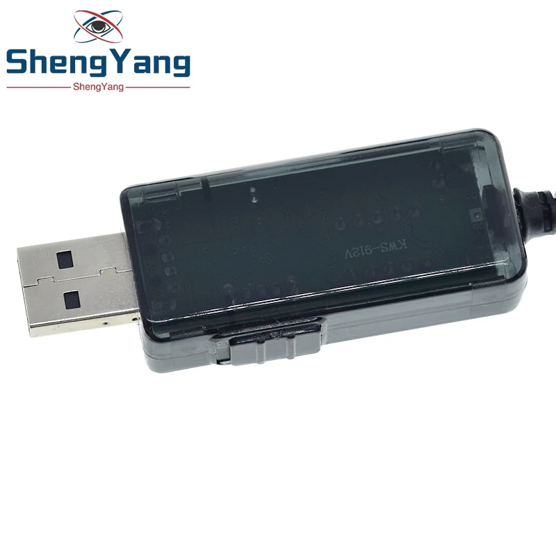 USB Boost Converter DC 5V to 9V 12V USB Step-up Converter Cable + 3.5x1.35mm Connecter For Power Supply/Charger/Power step up converter