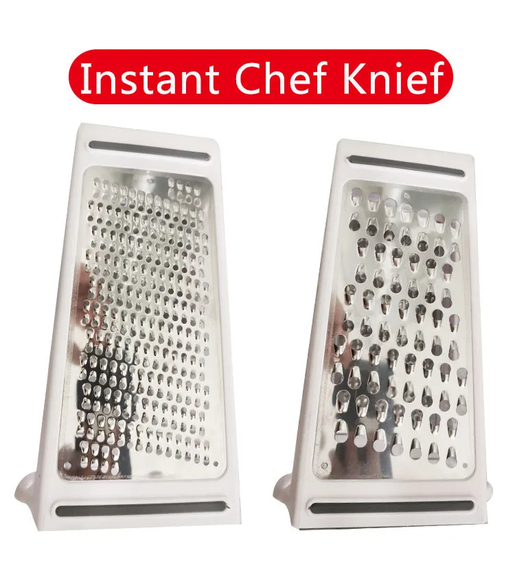 Cheese Box Grater & Handheld Cheese Grater Set Food Shredder 2-Sided Convenience Gadgets Grater Kitchen Gadgets Accessories