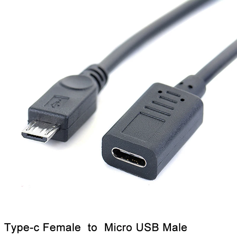 USB to Type C Adapter USB to Micro USB Adapter USB Type-c Female to Micro USB Male OTG Connector Cable Adapter