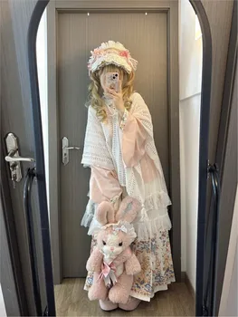 Hanfu cross-collar short blouse skirt cover set