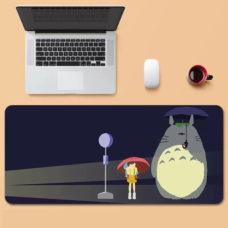 Kawaii Gaming Computer Mouse Pad Art Table Keyboard Pad Kawaii Gaming Anime Mouse Mats Pad on The Table Setup Gamer Accessories