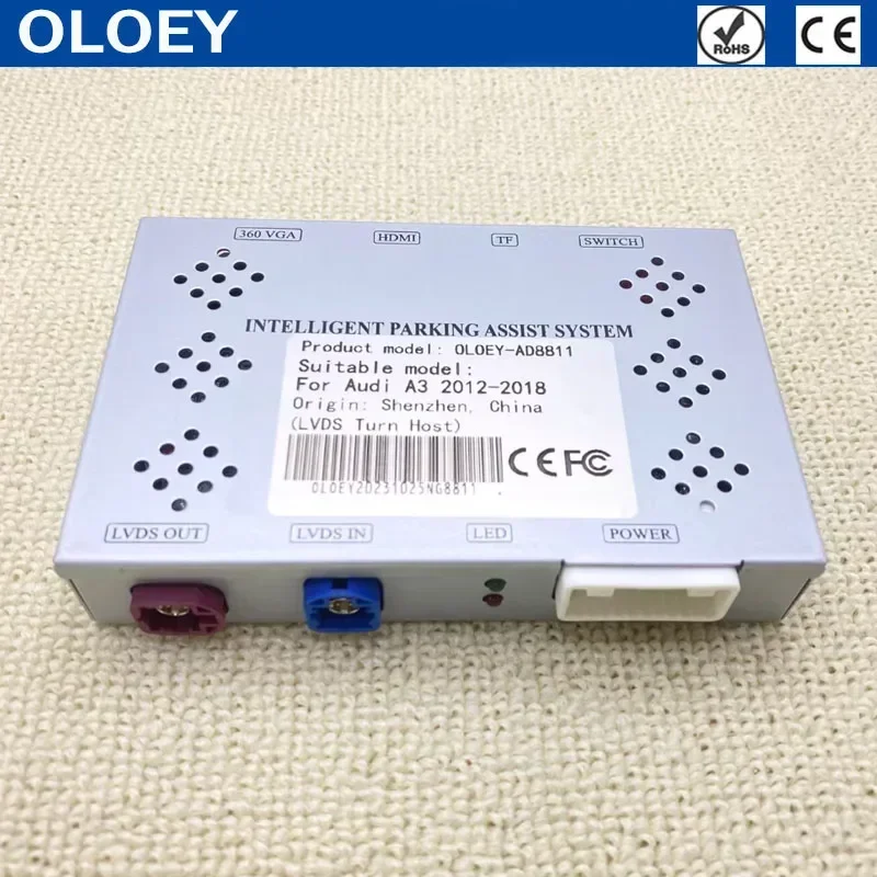 Audi A3 8V S3   ī޶ 2012 2013 2014 2015  2019 2020 OEM ȭ Ʈ  ĸ麸 ī޶ α׷ ʿ 