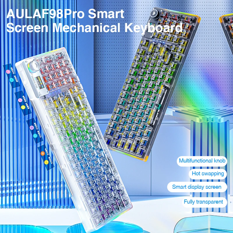 

Клавиатура игровая Беспроводная механическая, Bluetooth, RGB-подсветка