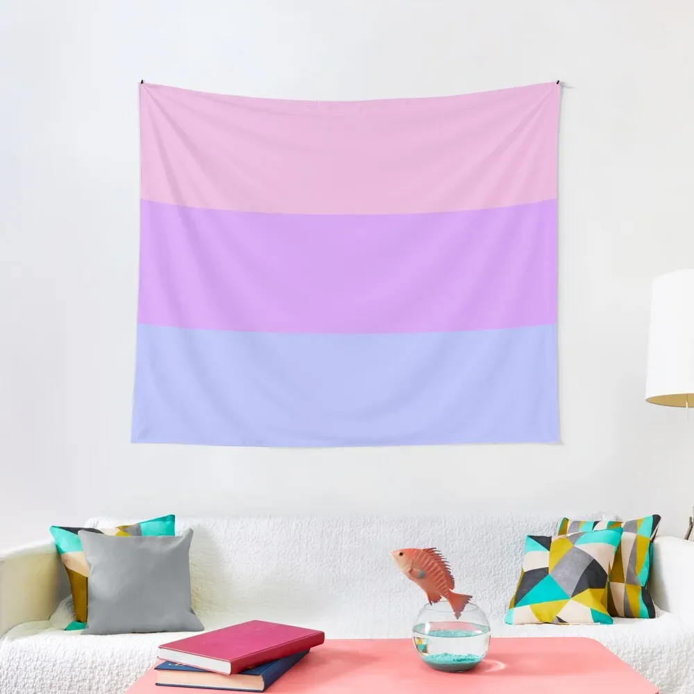 

Pastel Bisexual Flag Tapestry Room Ornaments Bathroom Decor Tapestry