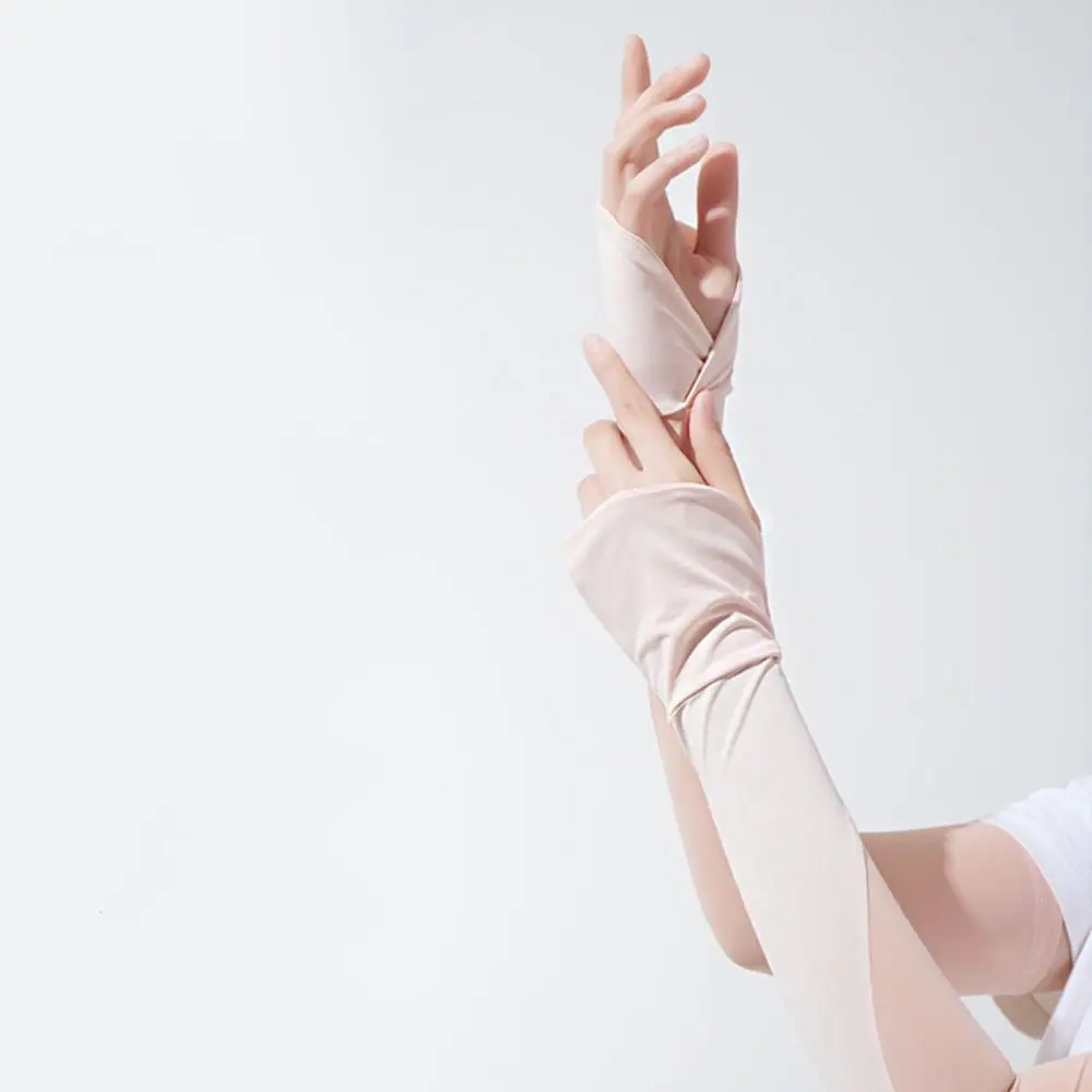 

Женские шелковые рукава, Солнцезащитный чехол, солнцезащитные рукава с защитой от ультрафиолета, обогреватели рук, перчатки для вождения, тонкие перчатки