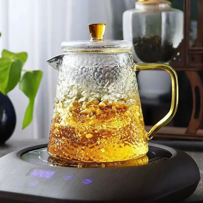 New Heat Resistant Glass Teapot Kettle Teapot for Tea Set Puer Tea Pot