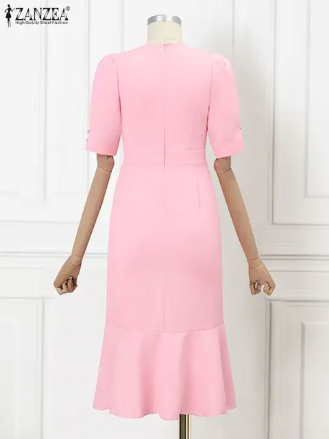 우아함과 섹시의 조화: ZANZEA 인어 원피스