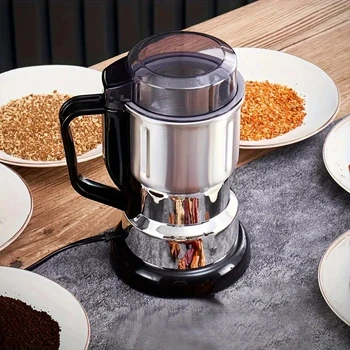 Electric Coffee Grinder, Grain mills, Spice Grinder Electric, Household Small Powder Grinding Machine, Herb Grinder, Multifuncti 1