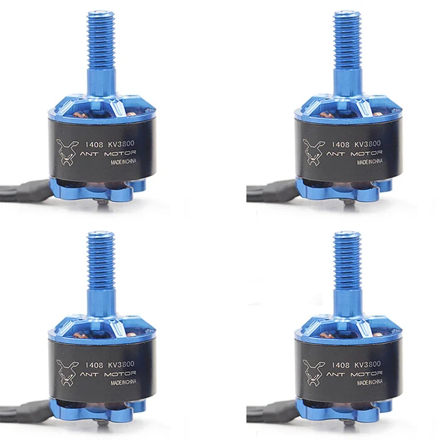 

4pcs ANT MOTOR 1408 2700kv 4-6S 3800KV 3-4S Motor Brushless para 130 de 140 150 RC juguetes de Multicopter del t-motor F20II F20
