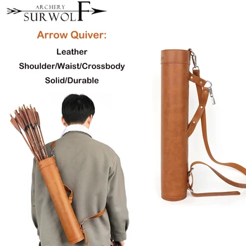 Archery Leather Arrow Quiver 1