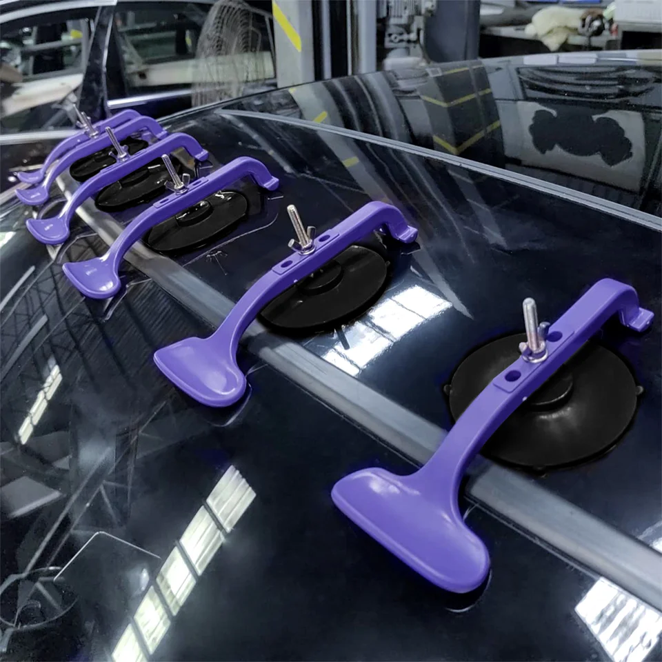 6 Morsetti A Ventosa Per Vetro - Forza Regolabile Senza Segni - Foto 4