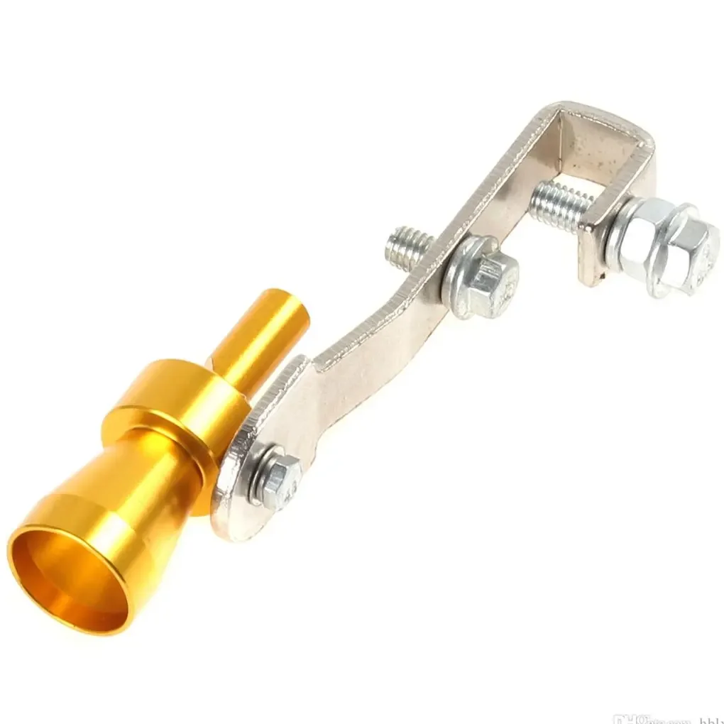 Car Turbo Whistle Exhaust Muffler Tip Pipe Valve Kit Simulator Whistler Car Styling Tunning Motorbike Car Exhaust Fake Turbo Whistle Pipe Sound Muffler Blow Off Valve Universal