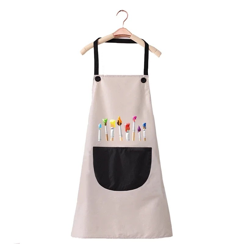 Children's Apron Printed Korean Style Art Drawing Clothes Nursery Kids Large Size Children Painting Coverall