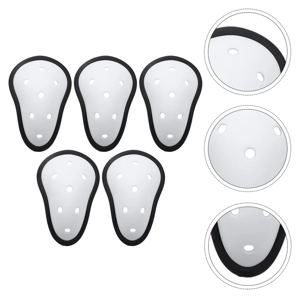 5 Pcs Sports Crotch Protector Breathable Groin Cup for Boxing Fitness Mens Soccer Guard High Fit Comfortable Practical