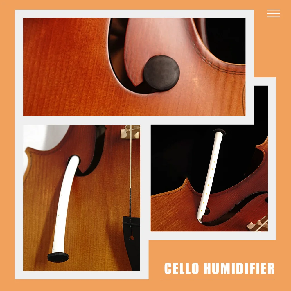 Cello Sound Hole Humidifier Instrument Humidifier Violin Cello Humidifiers for Sound Hole Rubber Humidity Maintenance Tools Panel