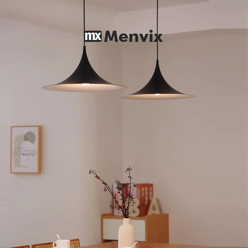 Menvix 원래 펜던트 램프와 유사한 고품질 경적 샹들리에 다이닝 룸 주방에 매달려 천장 서스펜션 조명