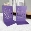 Sanrio Kuromi Bookends Purple Metal Bookends Heavy Duty Bookends for Fans Collection Book Lovers Home Office Bookends Supplies 4