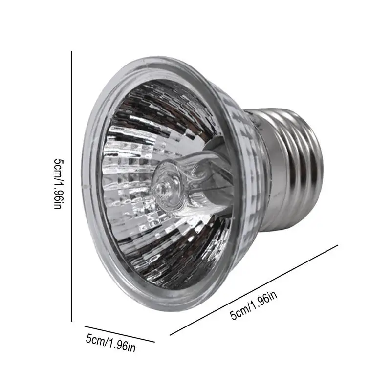 Reptile Heat Bulb 220V Habitat Light Basking Heat Lamp For Reptiles Turtle Lamp Bulb For Bearded Dragon reptile heating lamp reptile light bulb reptile lamp bulb