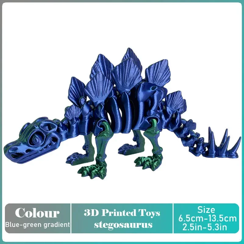 Realistic 3D Printed Movable Tyrannosaurus Rex Dinosaur Model - Decorative Desktop Piece & Unique Birthday Gift