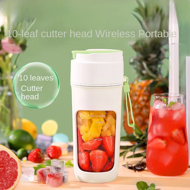 

Portable juicer juicer 10-bit household multifunctional stirring broken-wall cup