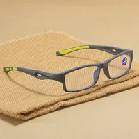 Fashion Reading Glasses Man Sport Non-Slip Anti Blue Light Women Style High Definition Computer Eyeglass+1.0+2.0+3.0+4.0