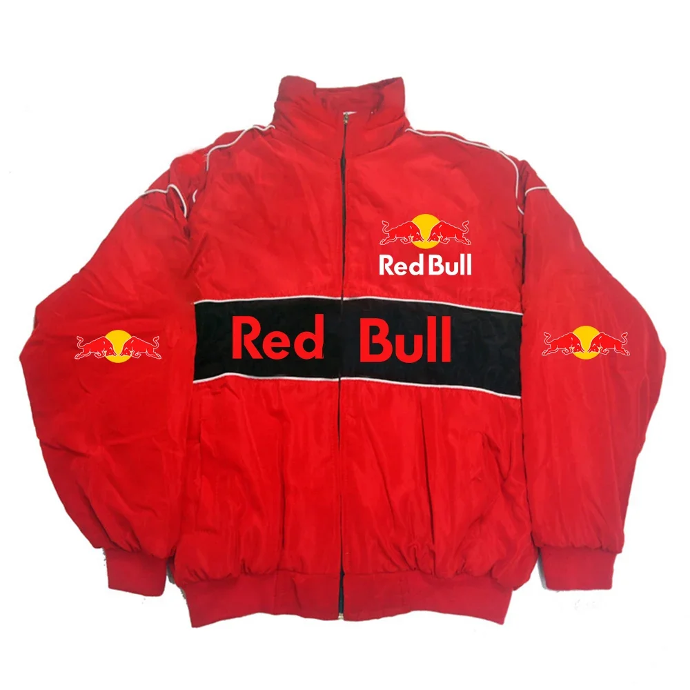 Red Bull Jacket Back View