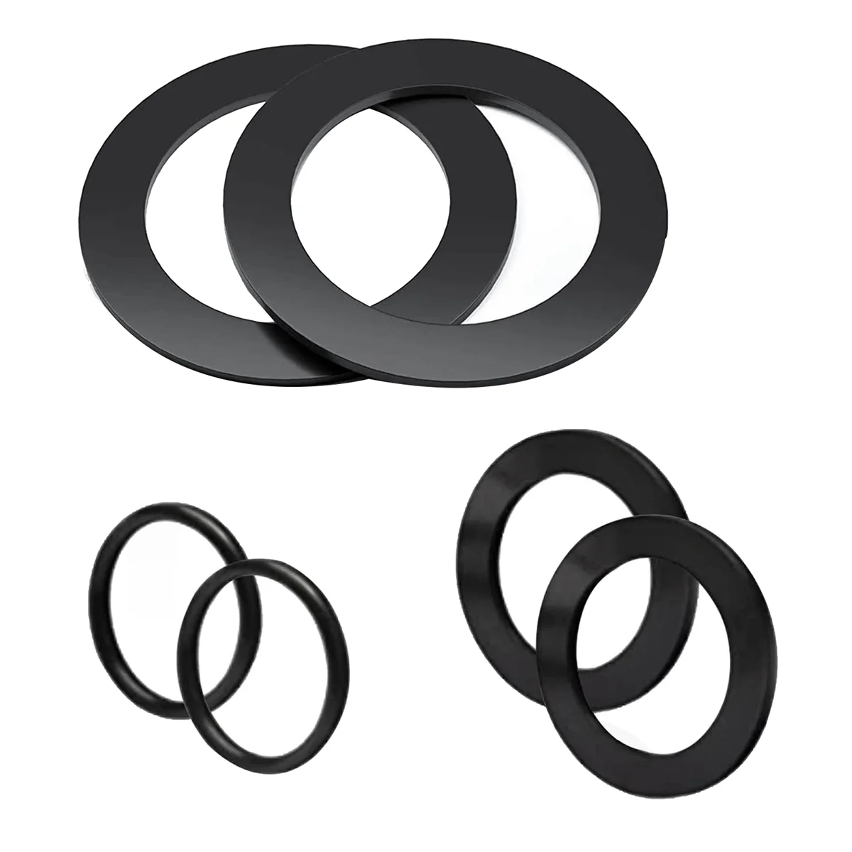 

6Pcs Pool Pump Replacement Parts 25076RP Hot Tub Parts O-Ring Rubber Washer for Pool Plunger Valves 10745 10262