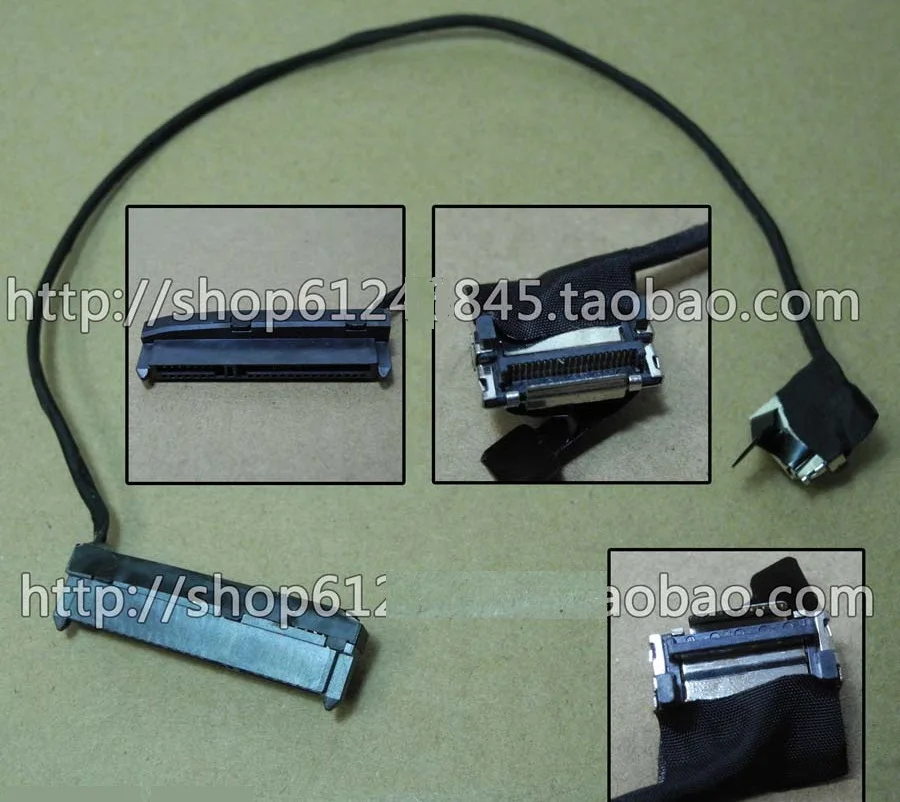 

WZSM New Sata 2nd Hard Disk Drive Cable Connector For HP Pavilion Dv7-6000 DV7T-6000 HDD Cable 50.4RN13.001