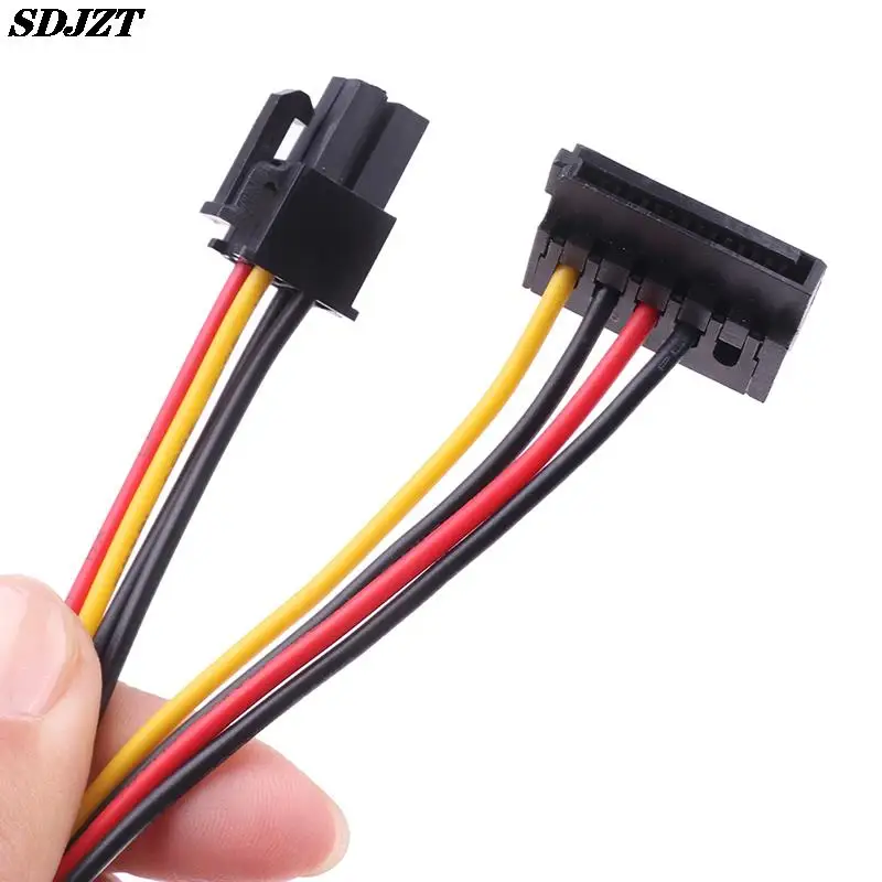 4 핀-2 포트 HDD SSD SATA 전원 소켓 케이블 커넥터, HP 6000 6200 6300 8000 8100 8200 컴퓨터 메인 보드 ATX PSU